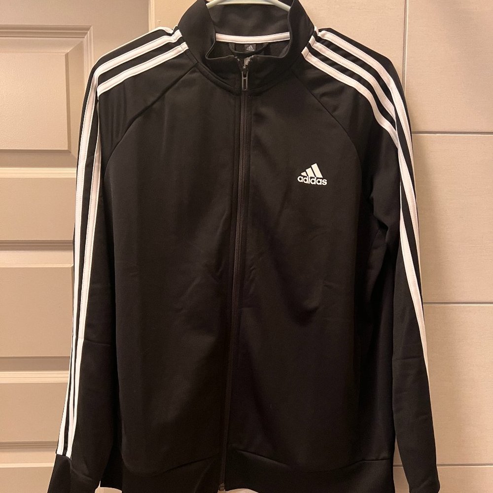 Adidas Women's 3-Stripes Tricot Track Top, XL
